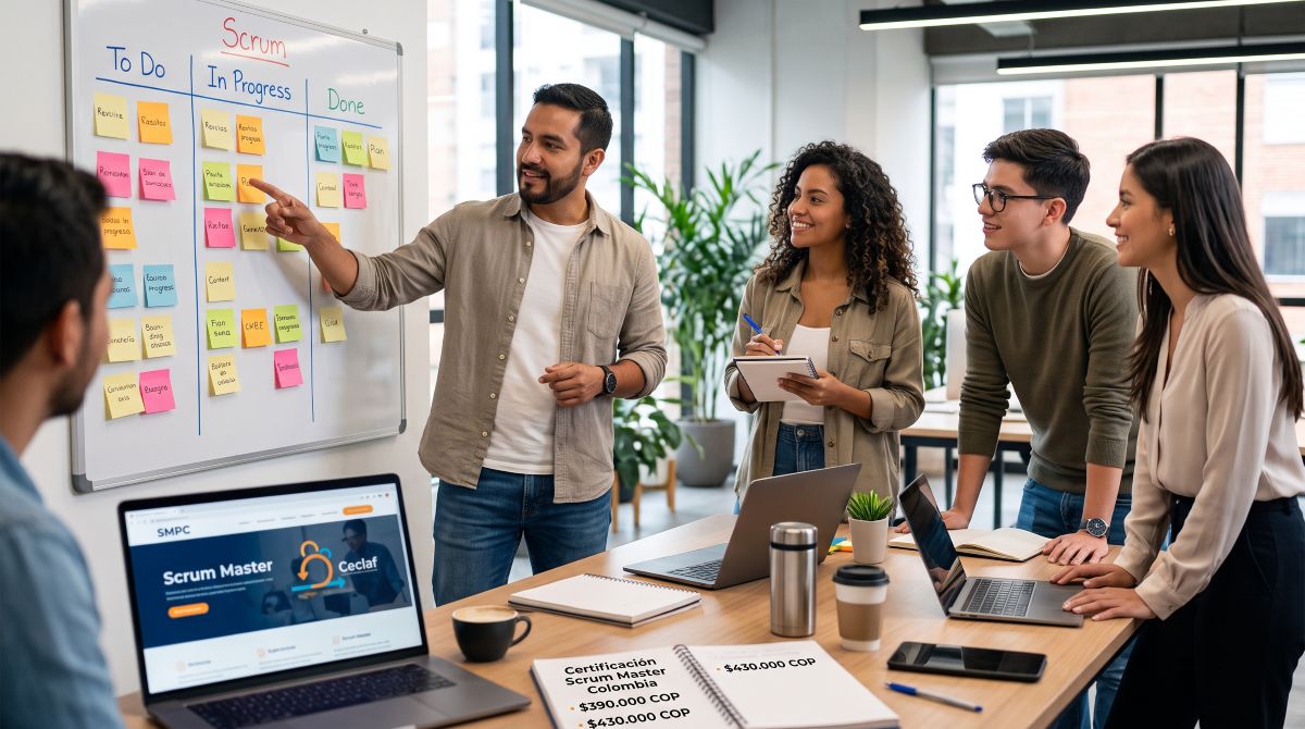 ¿Cuánto cuesta certificarse como Scrum Master en Colombia? (2026)